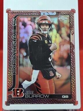 2026 Topps Chrome - Joe Burrow - Football Leather